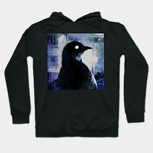 Abstract crow Hoodie